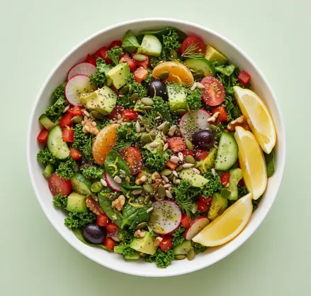 NYC chopped detox salad