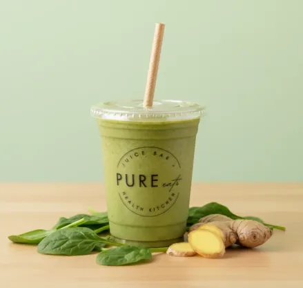 Gut glow green smoothie