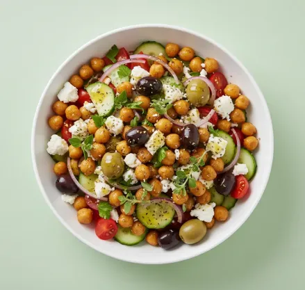 Mediterranean crunch salad 