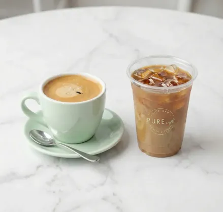 Iced Vanilla latte