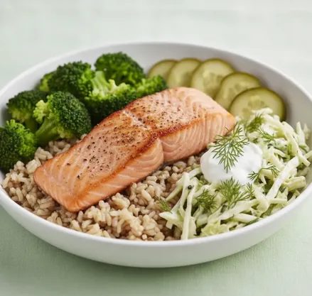 Salmon bowl